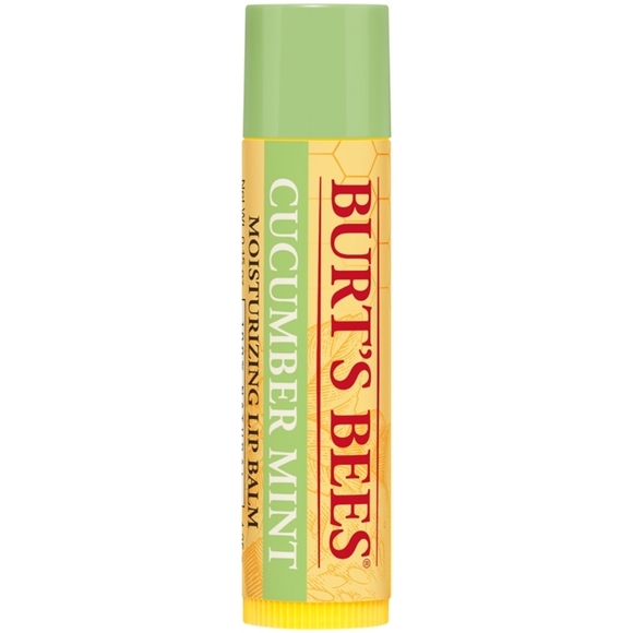 ๐น3/$12 Burt's Bees Cucumber Mint Lip Balm - 1 Tube - Picture 1 of 4